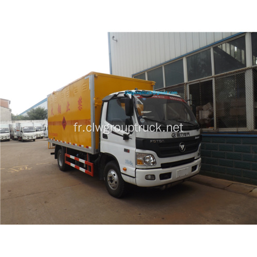 Camion de transport de marchandises dangereuses Foton à vendre